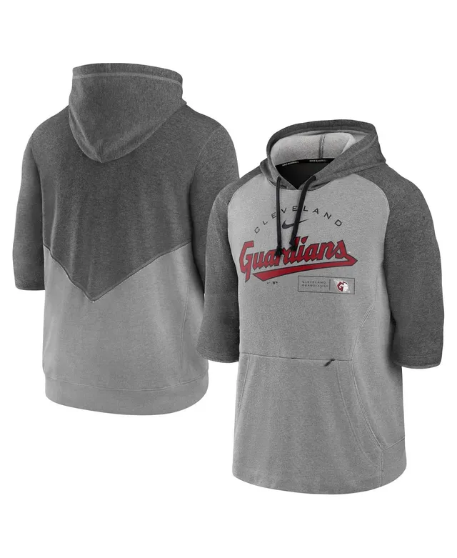 Atlanta Braves Nike Authentic Collection Early Work Tri-Blend Performance  Pullover Hoodie - Heather Navy