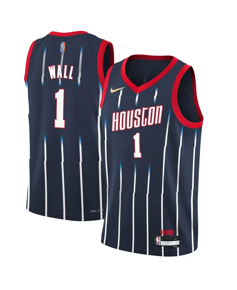 Nike / Men's 2021-22 City Edition Houston Rockets Red Dri-Fit Pregame Shirt