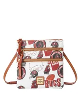 Women's Dooney & Bourke Tampa Bay Buccaneers Triple-Zip Crossbody Purse