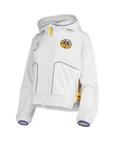 Women's Nike Gray Los Angeles Sparks Performance Full-Zip Hoodie