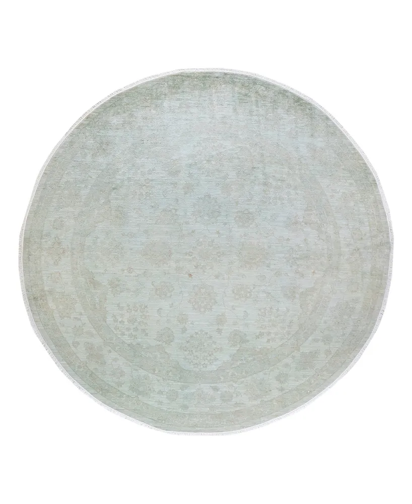 Adorn Hand Woven Rugs Vibrance M18005 10'1" x 10'1" Round Area Rug