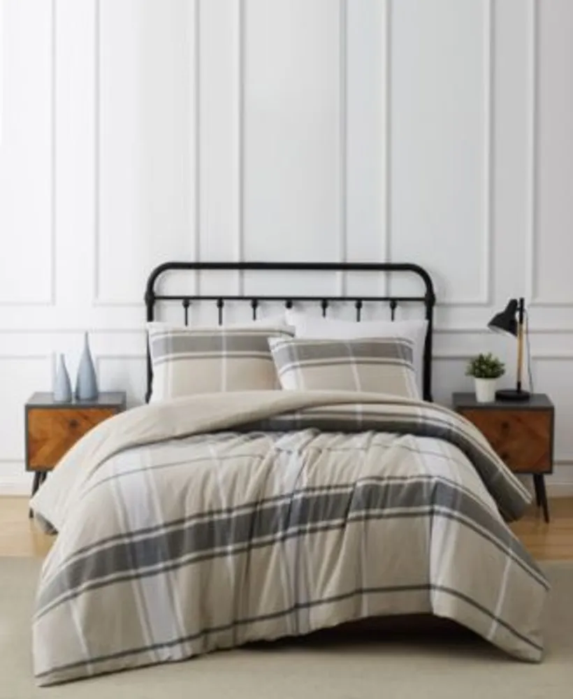 Truly Soft Preston Plaid Flannel Comforter Sets