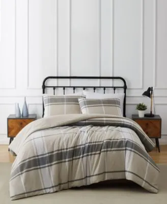 Truly Soft Preston Plaid Flannel Comforter Sets