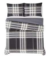 Truly Soft Milo Plaid Piece Flannel Comforter Set