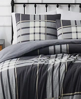 Truly Soft Milo Plaid Piece Flannel Duvet Cover Set