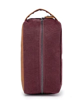 Tsd Brand Stone Creek Waxed Canvas Toiletry Bag