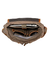 Tsd Brand Mountain Wood Canvas Backpack