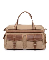 Tsd Brand Turtle Ridge Canvas Duffel Bag