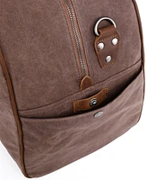 Tsd Brand Stone Creek Waxed Canvas Travel Bag