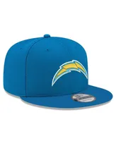 Men's New Era Blue Los Angeles Chargers Basic 9FIFTY Adjustable Snapback Hat