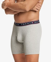 Tommy Hilfiger Men's 3-Pk. Cotton Stretch Moisture-Wicking Boxer Briefs