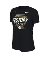 Women's Nike Black Georgia Bulldogs College Football Playoff 2021 National Champions Locker Room Victory Lane T-shirt