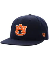 Men's Top of the World Navy Auburn Tigers Team Color Fitted Hat