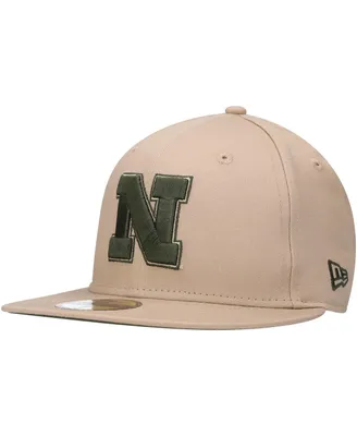 Men's New Era Tan Nebraska Huskers Camel & Rifle 59FIFTY Fitted Hat
