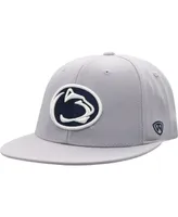 Men's Top of the World Gray Penn State Nittany Lions Fitted Hat