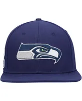 Men's Pro Standard College Navy Seattle Seahawks Logo Ii Snapback Hat