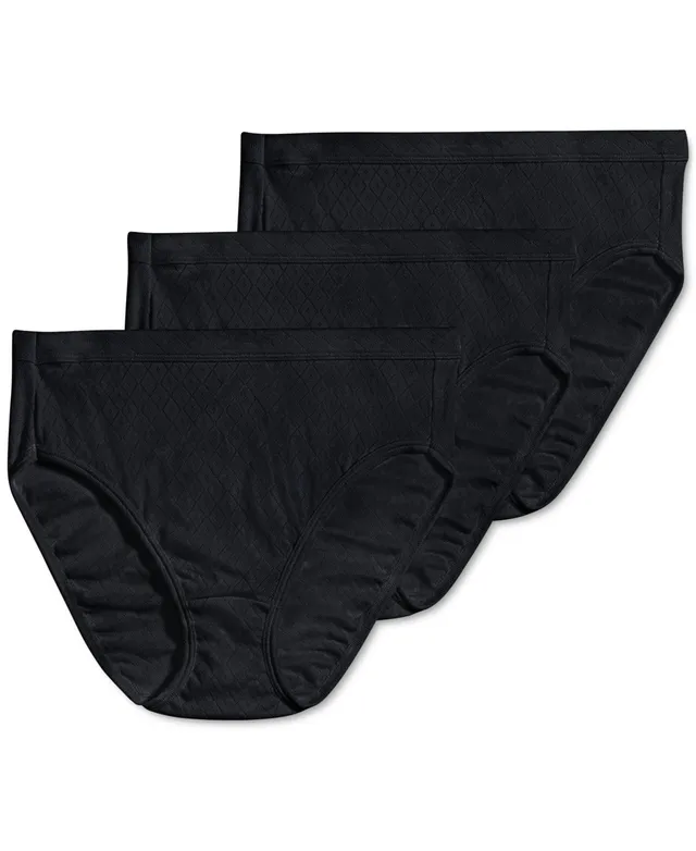 Jockey Elance Super Soft French Cut Underwear 3 Pack 2071 - Macy's