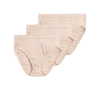 Jockey Elance Cotton French Cut Underwear 3-Pk 1541, Extended Sizes