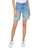 Tommy Hilfiger Women's Th Flex Cuffed Bermuda Shorts