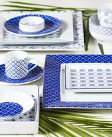 Blue Passion 12-Piece Dinner Set