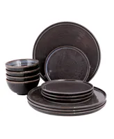 Rock 12-Piece Dinner Set