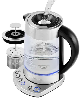 Ovente 1.7 Liter Electric Kettle - Silver