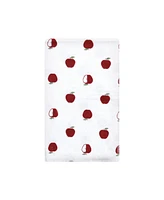 Hudson Baby Infant Boy Cotton Flannel Burp Cloths Set, Blue Green Dino, One