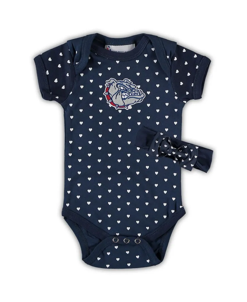 New York Yankees Infant Double 2-Pack Bodysuit Set - Navy/Heathered Gray