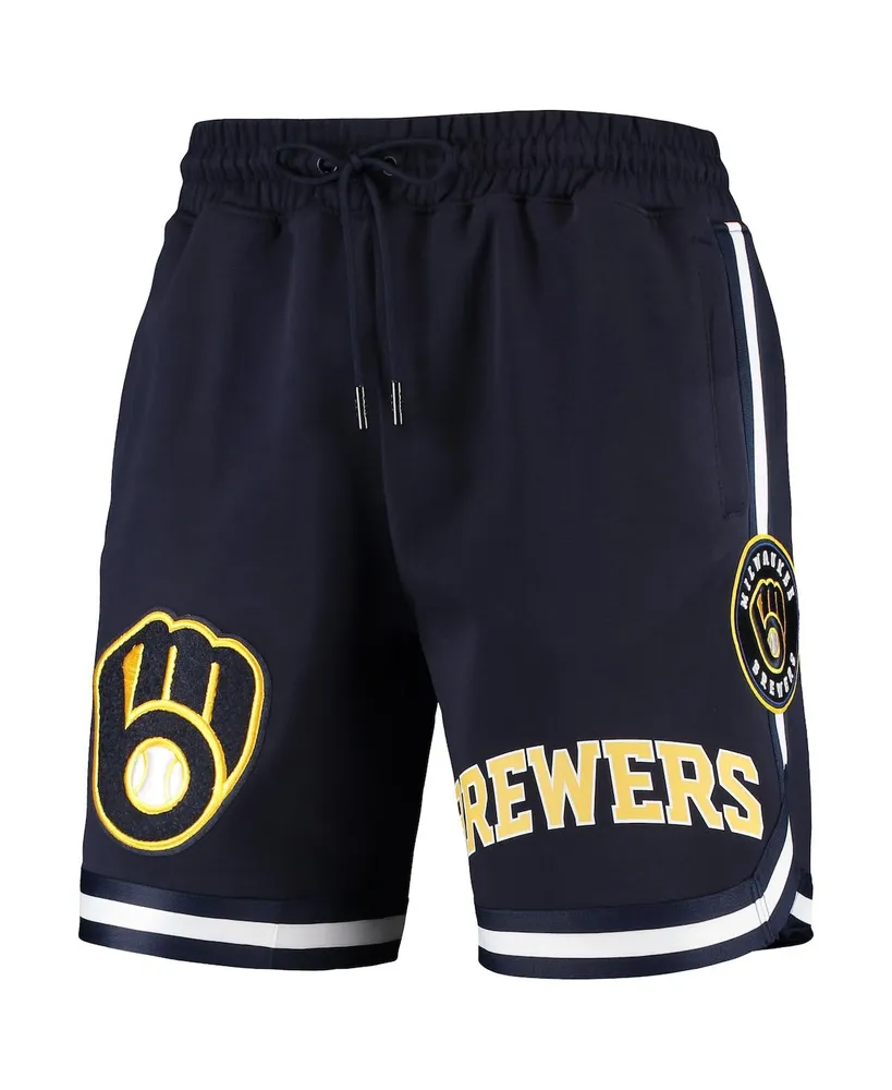 Men's Pro Standard Navy Milwaukee Brewers Team Shorts