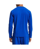 Men's Brady Brady Blue Wordmark Long Sleeve T-shirt