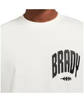 Men's Brady White Varsity Long Sleeve T-shirt