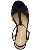 Sun + Stone Women's Jillien Platform Block Heel Dress Sandals, Created for Macy's