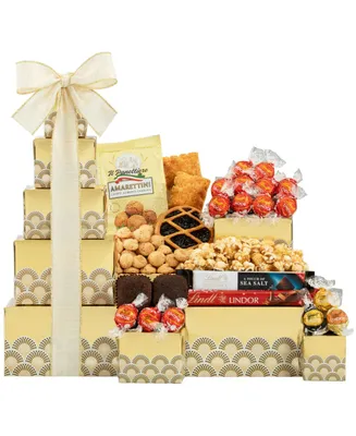 Wine Country Gift Baskets Lindt Chocolate Sweets Tower