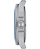 Tissot Unisex Seastar Silver-Tone Stainless Steel Bracelet Watch 36mm