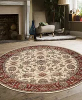 Closeout! Km Home Pesaro 5'3" x 5'3" Round Area Rug