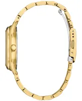 Citizen Eco-Drive Women's Dress Classic Gold-Tone Stainless Steel Bracelet Watch 36mm - Gold