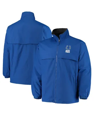 Men's Dunbrooke Royal Indianapolis Colts Triumph Fleece Full-Zip Jacket