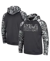 Men's Colosseum Charcoal Ucla Bruins Oht Military-Inspired Appreciation Digital Camo Pullover Hoodie