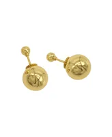 Adornia Double-Sided Ball Earrings