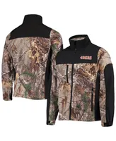 Men's Dunbrooke Realtree Camo and Black San Francisco 49ers Hunter Softshell Full-Zip Jacket