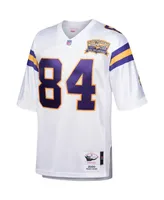 Men's Mitchell & Ness Randy Moss White Minnesota Vikings 2000 Authentic Throwback Retired Player Jersey