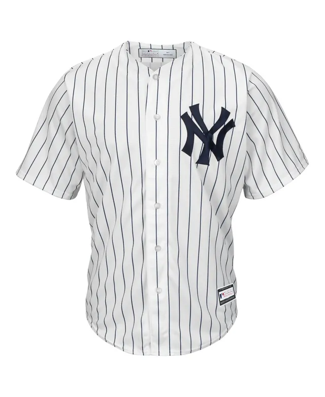 Profile Men's Derek Jeter White New York Yankees Big & Tall Replica Player Jersey