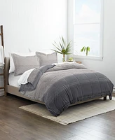 Home Collection Piece Premium Ultra Soft Gray Ombre Comforter Set