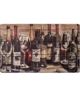 Global Rug Designs Cheerful Ways Wine 1'6" x 2'6" Area Rug