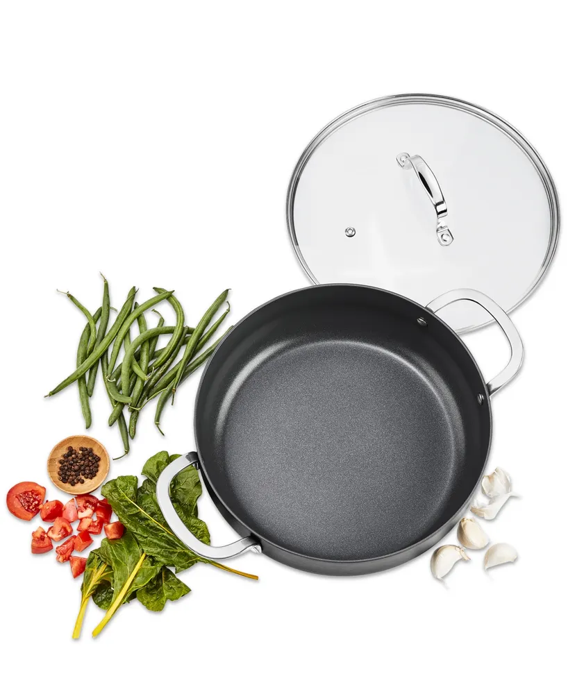 The Cellar Hard-Anodized Aluminum 5-Qt. Covered Everyday Pan, Created for Macy's