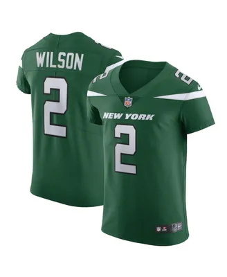 Men's Nike Zach Wilson Gotham Green New York Jets Vapor Elite Jersey