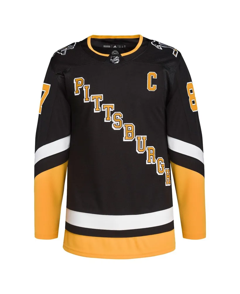 Men's adidas Sidney Crosby Black Pittsburgh Penguins Alternate Authentic Player Jersey