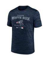 Men's Nike Navy Chicago White Sox Authentic Collection Velocity Practice Space-Dye Performance T-shirt