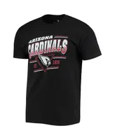 Men's Black Arizona Cardinals Throwback T-shirt