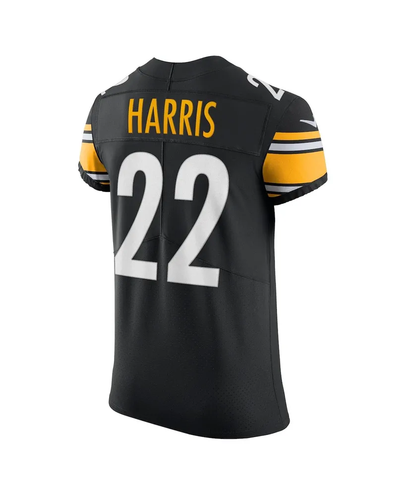 Men's Nike Najee Harris Black Pittsburgh Steelers Vapor Elite Jersey